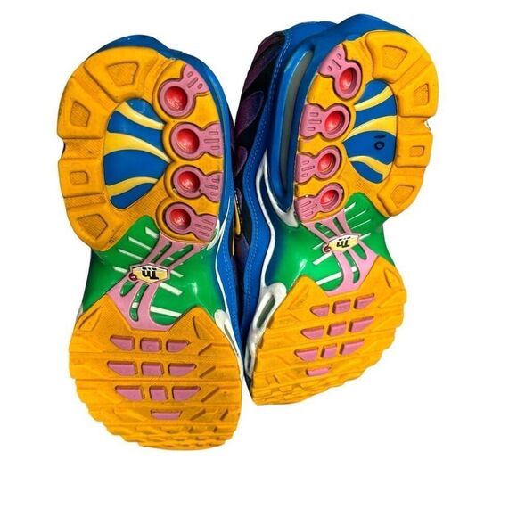 Nike Air Max Plus "Gumball" Multicolor Unisex Sneakers Size 7Y - Picture 5 of 7